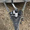 Charcoal 2025 Prairie Road 7'x14' Sport Cargo Trailer Tandem Charcoal Ramp