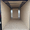 Charcoal 2025 Prairie Road 7'x14' Sport Cargo Trailer Tandem Charcoal Ramp