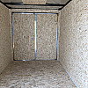 White 2026 Prairie Road 6'x12' Cargo Trailer Tandem Axle Barn Doors