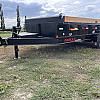 Black 2026 Double A 16' Pro Dump Trailer