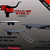 Black 2026 Rainbow Trailers 16' Express Deck Above